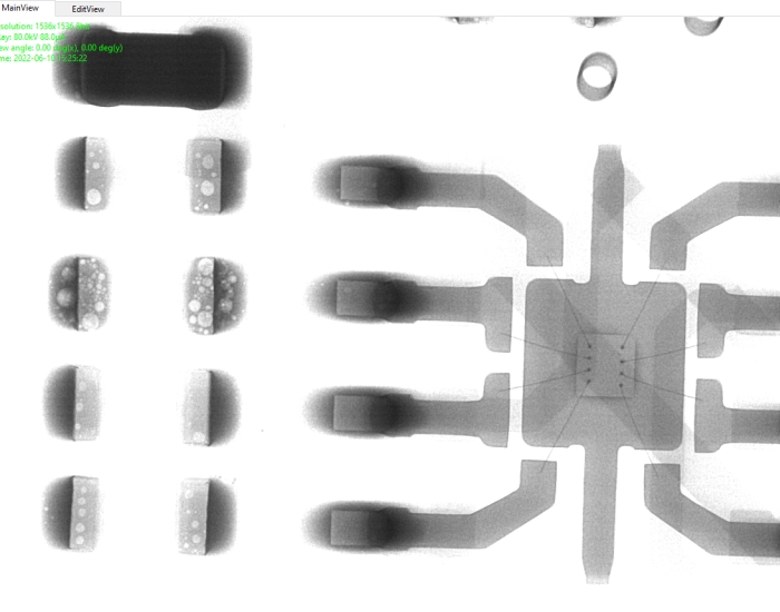 Solder joint voids