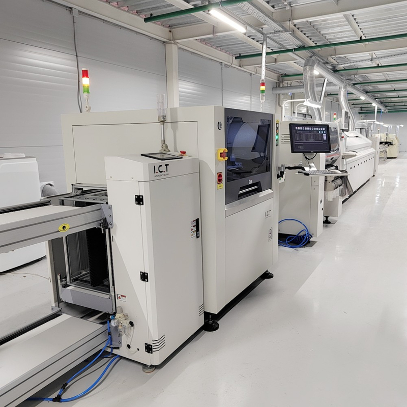 I.C.T-5151 | Solder Paste PCB SMT Machine Screen Printer Fully ...