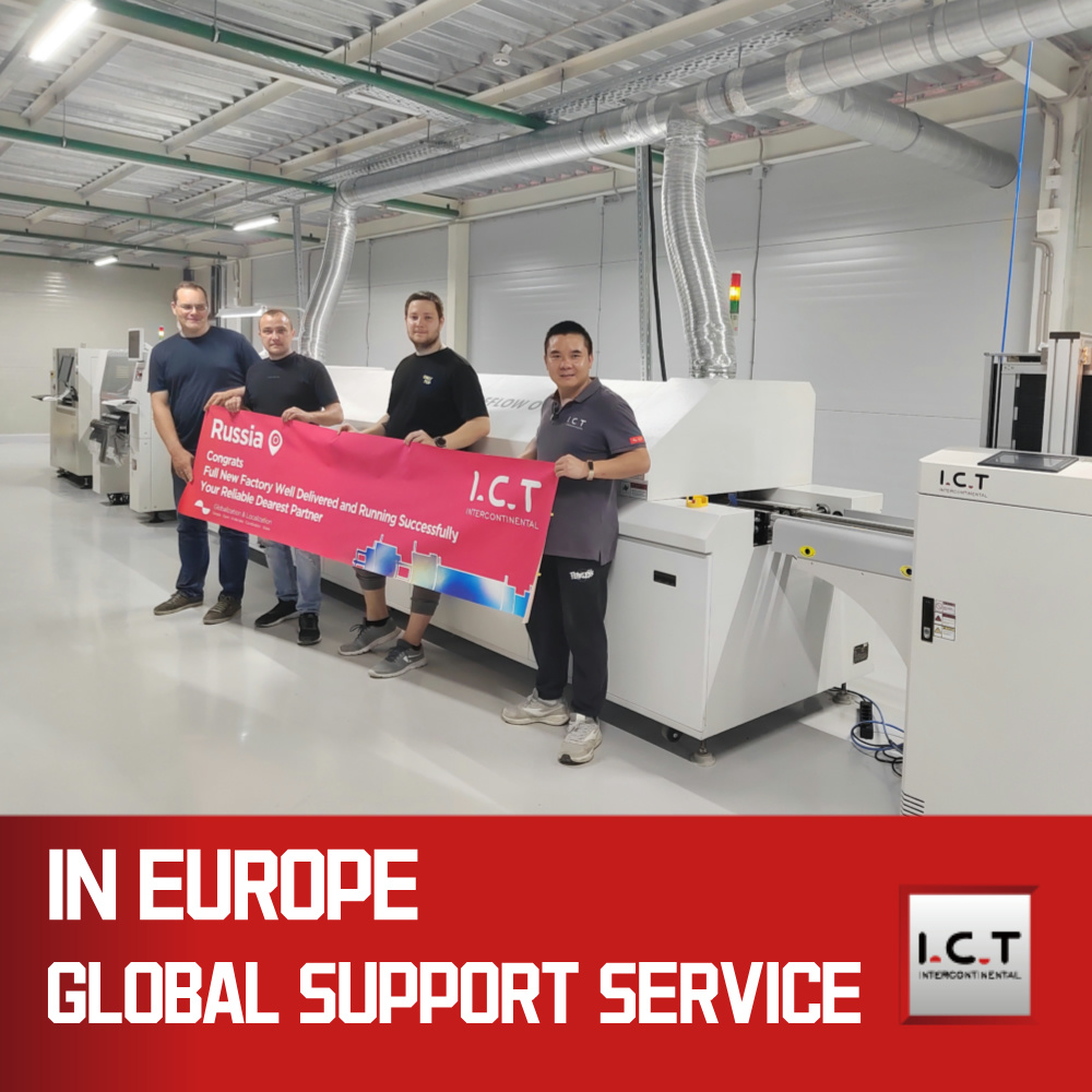 I.C.T | ETA SMT LED Special Vacuum Thermal Profiler Reflow Oven Machine