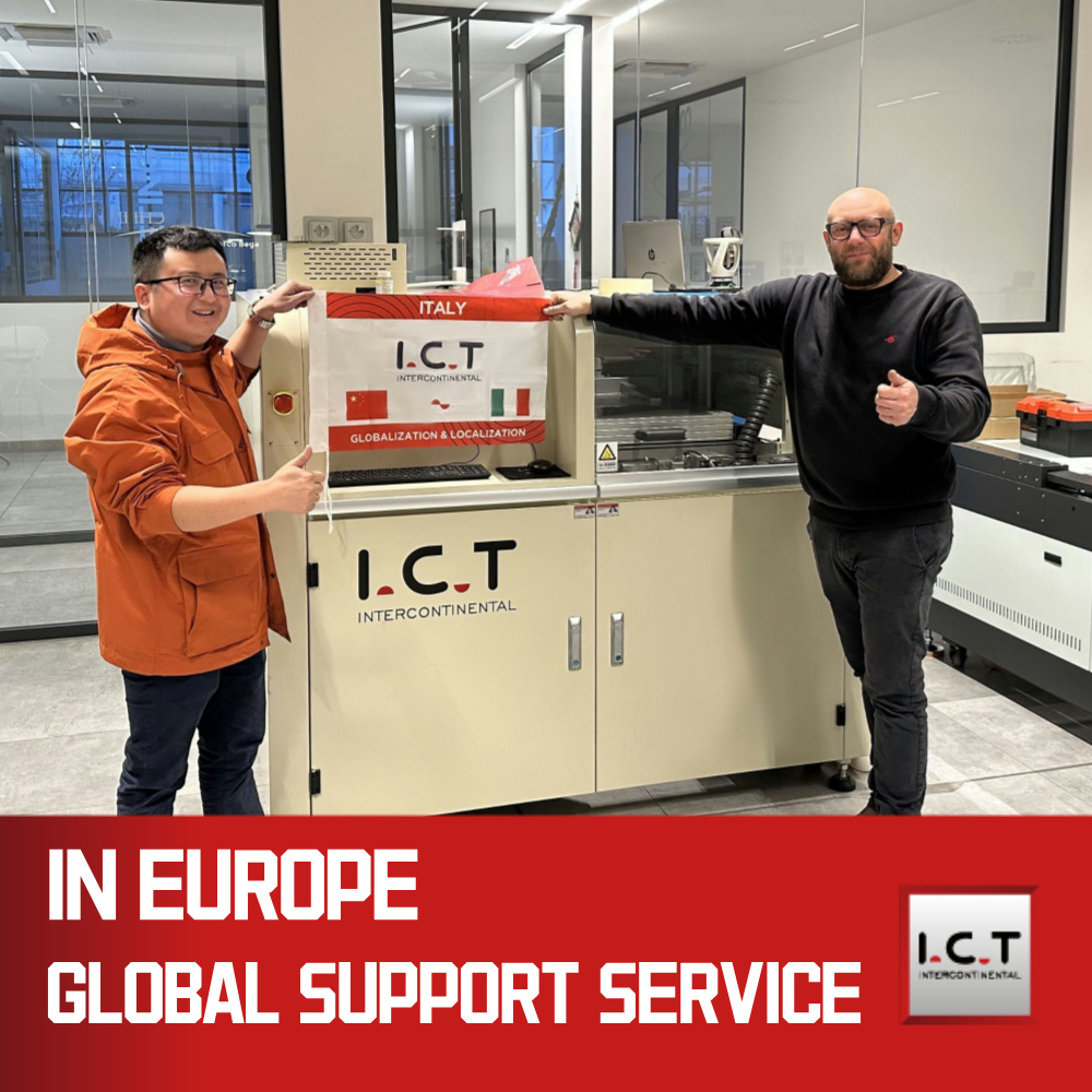 I.C.T-SS540 | On-line Selective Wave Soldering Machine 