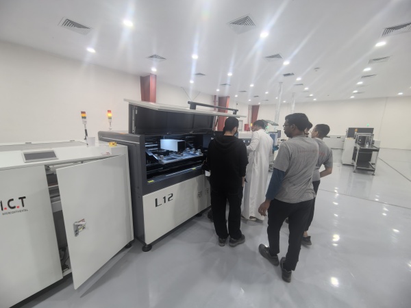 SMT Line Installation and Training in Saudi Arabian