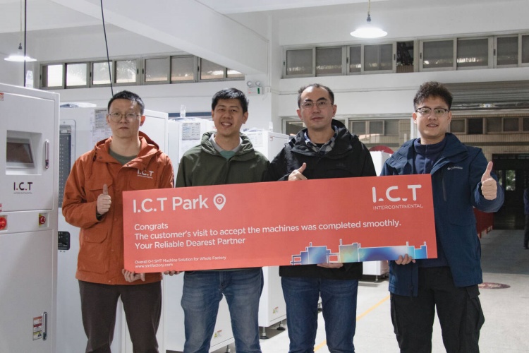 Singapore Customers Visit I.C.T