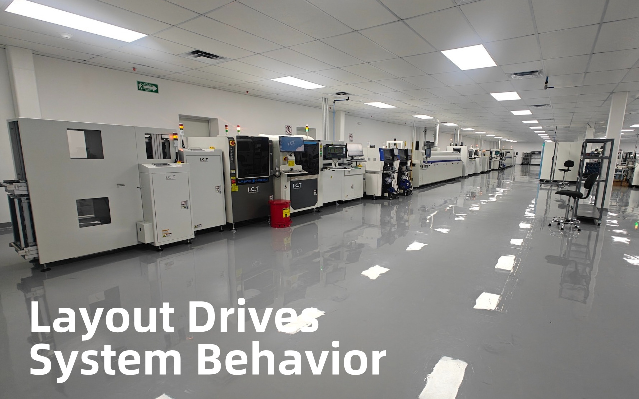 2. SMT Line Layout Determines More Than Floor Space