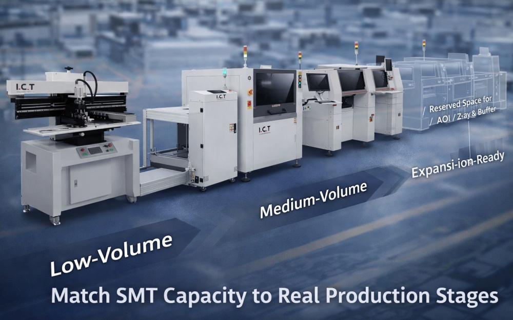 Match SMT Capacity to Real Production Stages