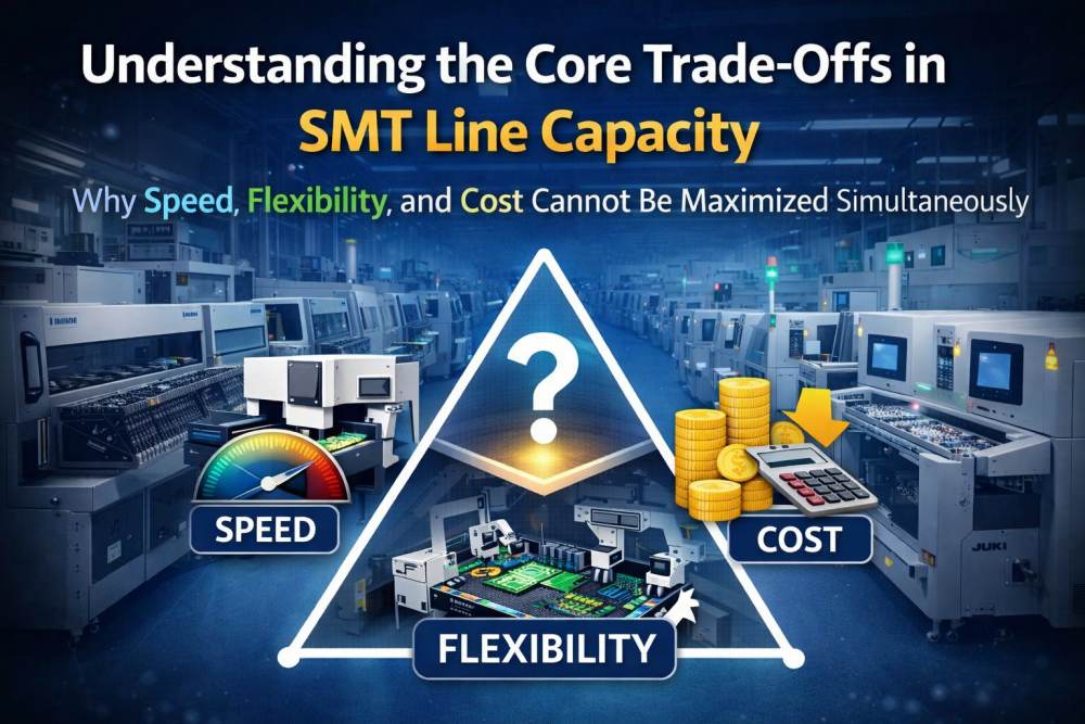 Understanding the Core Trade-Offs in SMT Line Capacity