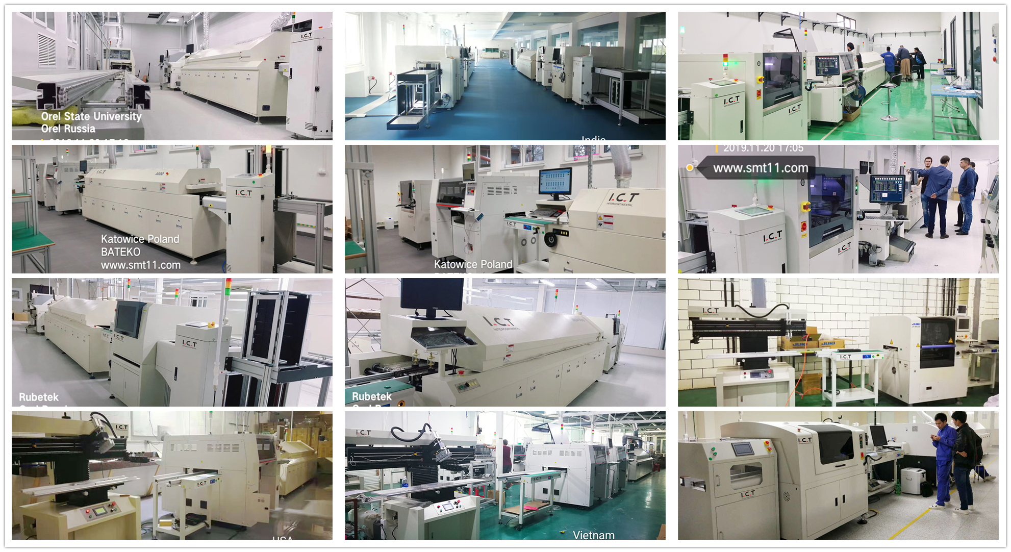 I.C.T Reflow Oven Smd Services
