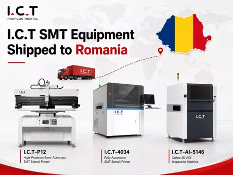 I.C.T SMT Equipment Shipped to Romania.webp