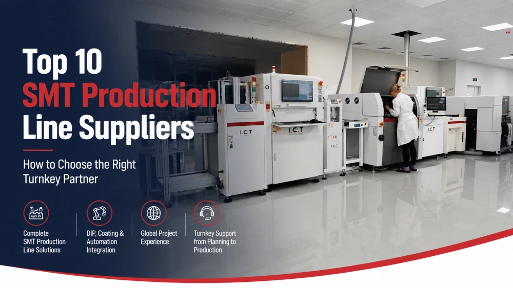 Top 10 SMT Production Line Suppliers I.C.T.webp