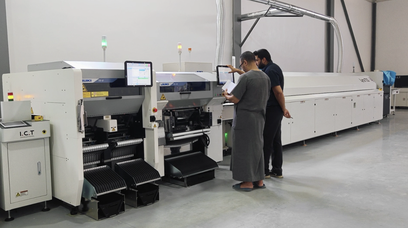 I.C.T Full SMT Line in Algeria.jpg