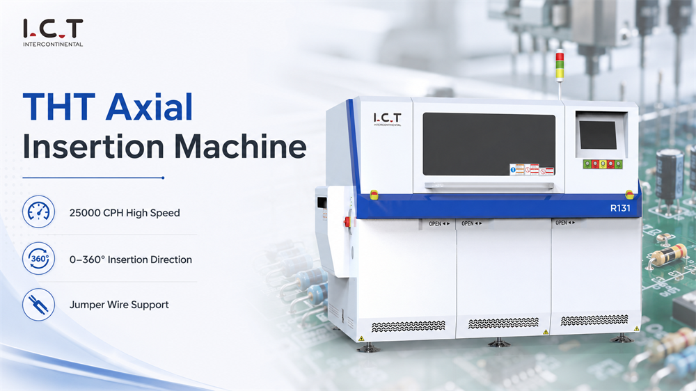 I.C.T THT Axial Insertion Machine