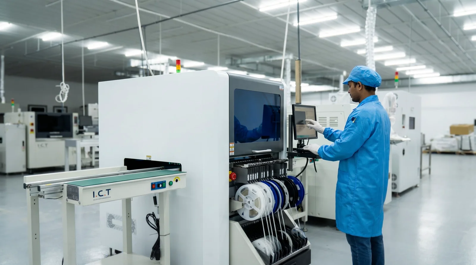 Hanwha SM series mounter operator setup