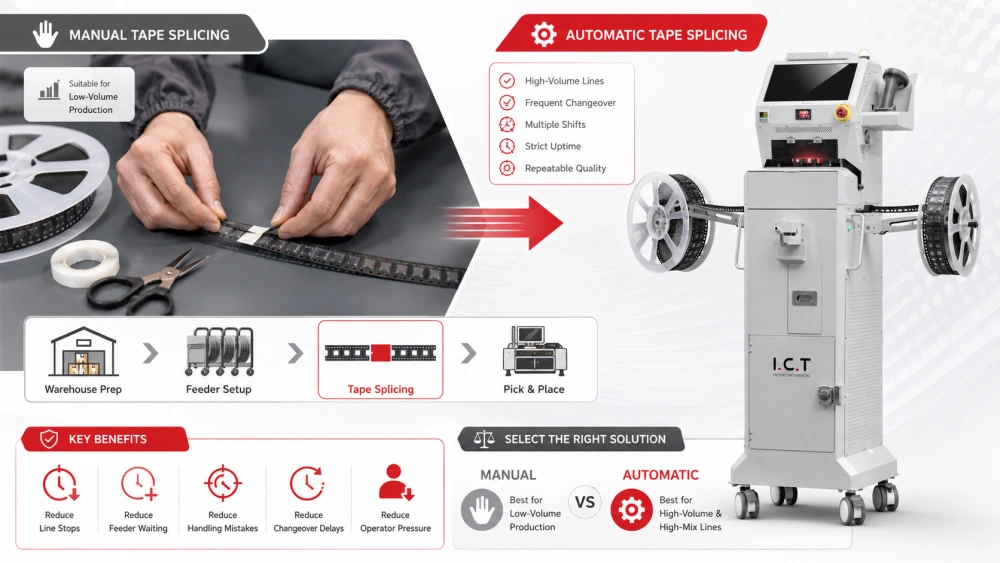 Automatic vs Manual SMT Tape Splicing.webp