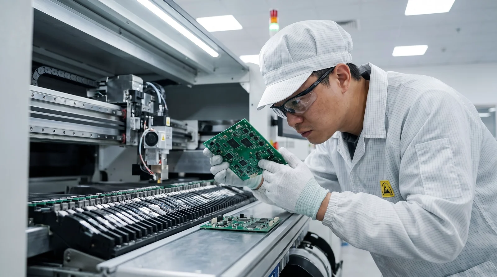pick and place machine first article inspection
