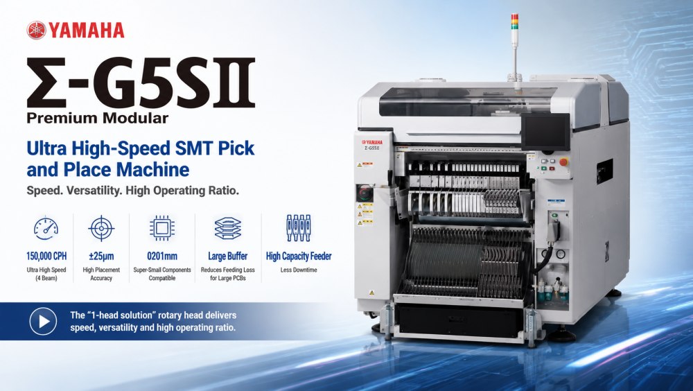 Yamaha &Sigma;-G5SⅡ SMT Pick and Place Machine