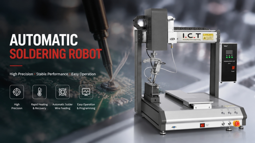 I.C.T Automatic Soldering Robot I.C.T Automatic Soldering Robot