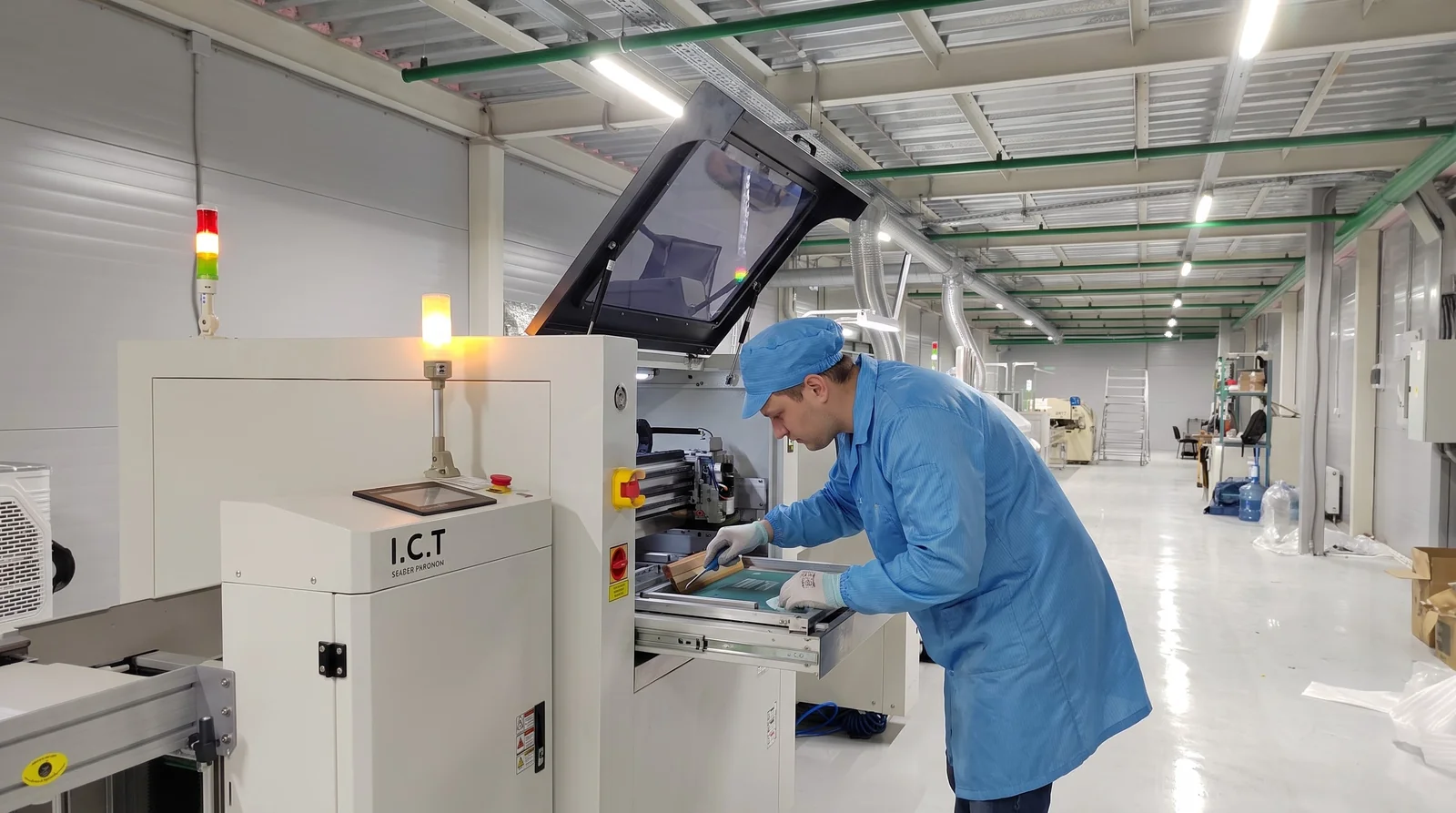 SMT printer maintenance technician service