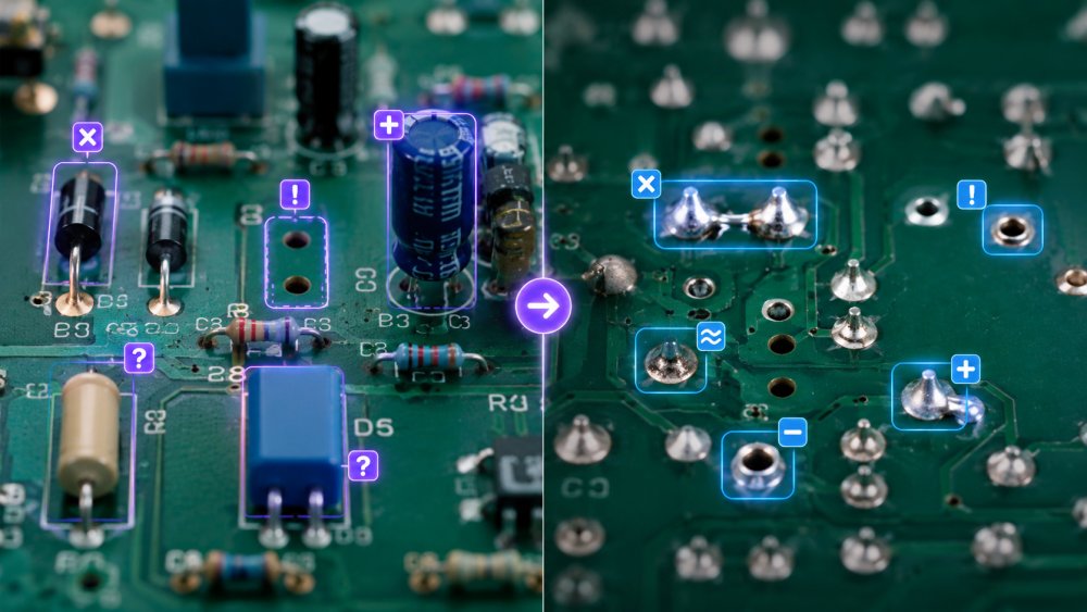 Before & After Soldering