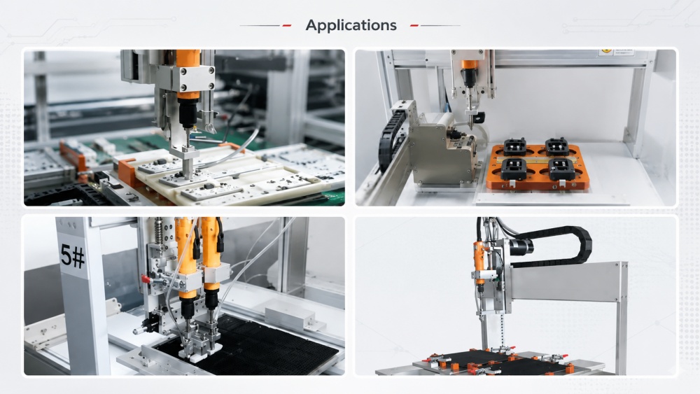 Automatic Screwing Robot applications Automatic Screwing Robot applications