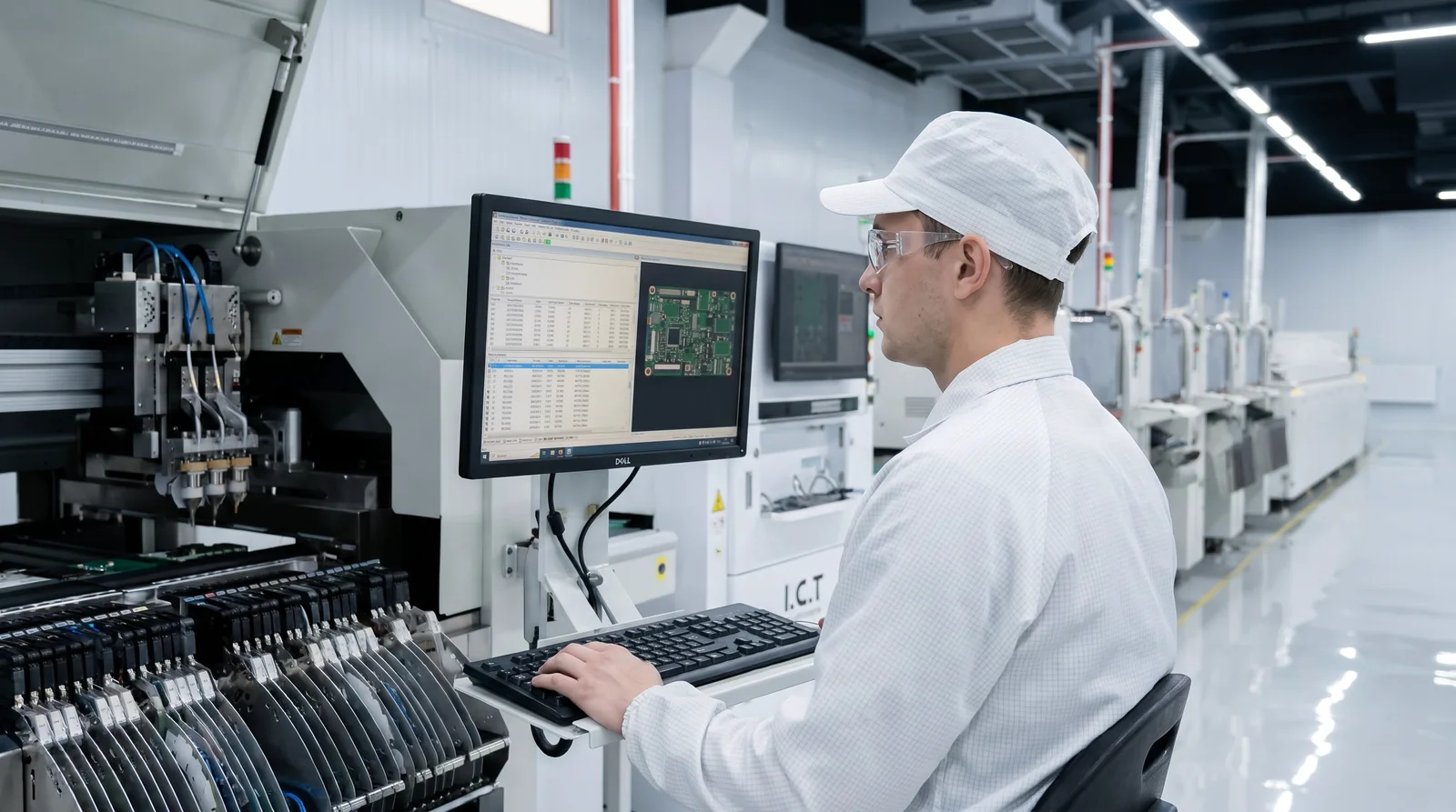 Hanwha SMT program management many parts