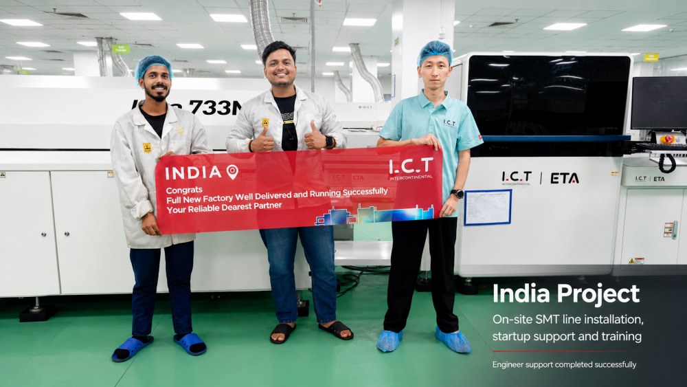 I.C.T Engineer Completes SMT Line Installation and Training Support in India.jpg