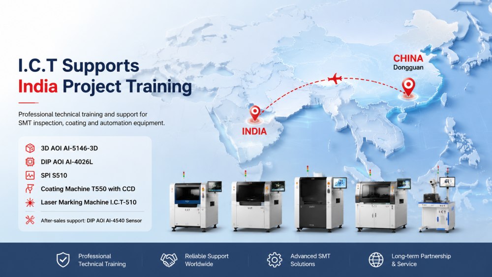 I.C.T Provides Technical Training Support for India SMT Inspection and Automation Project.jpg