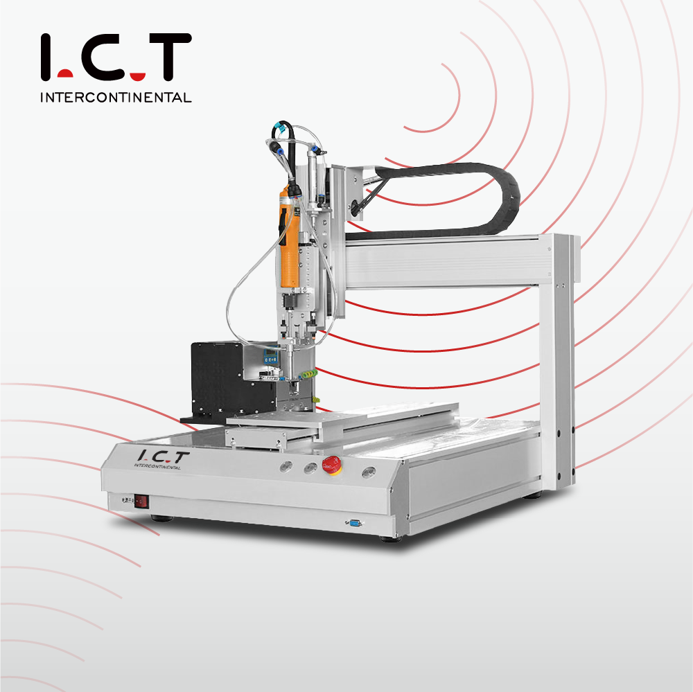 I.C.T | Desktop fastening automatic fixing screw robot Locking Driving Machine