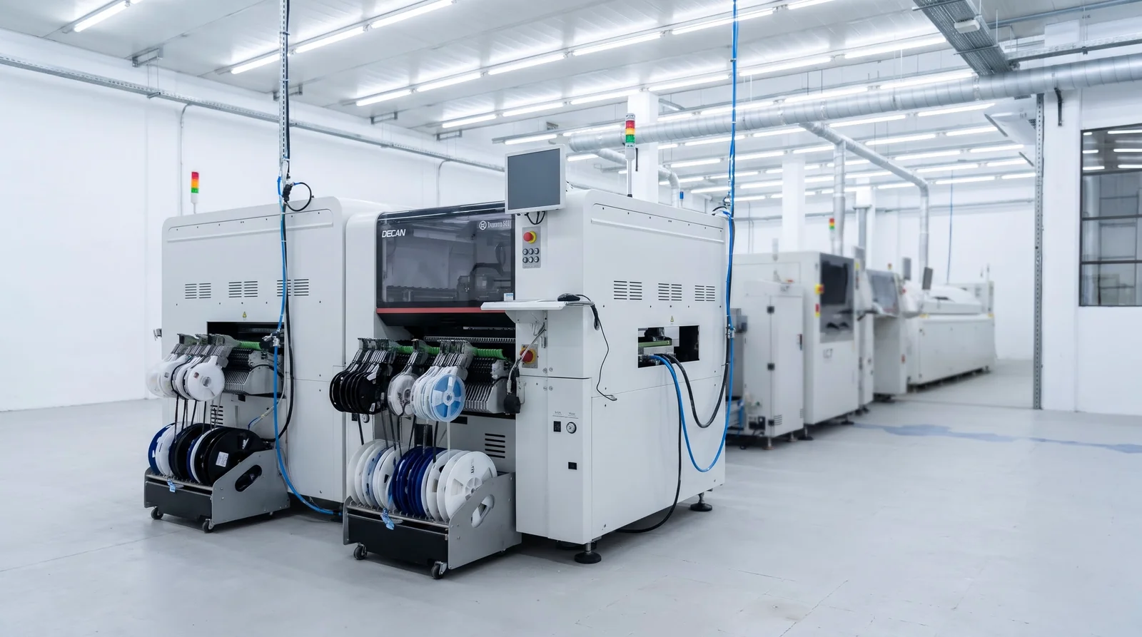 SMT mounter installation floor power conditions
